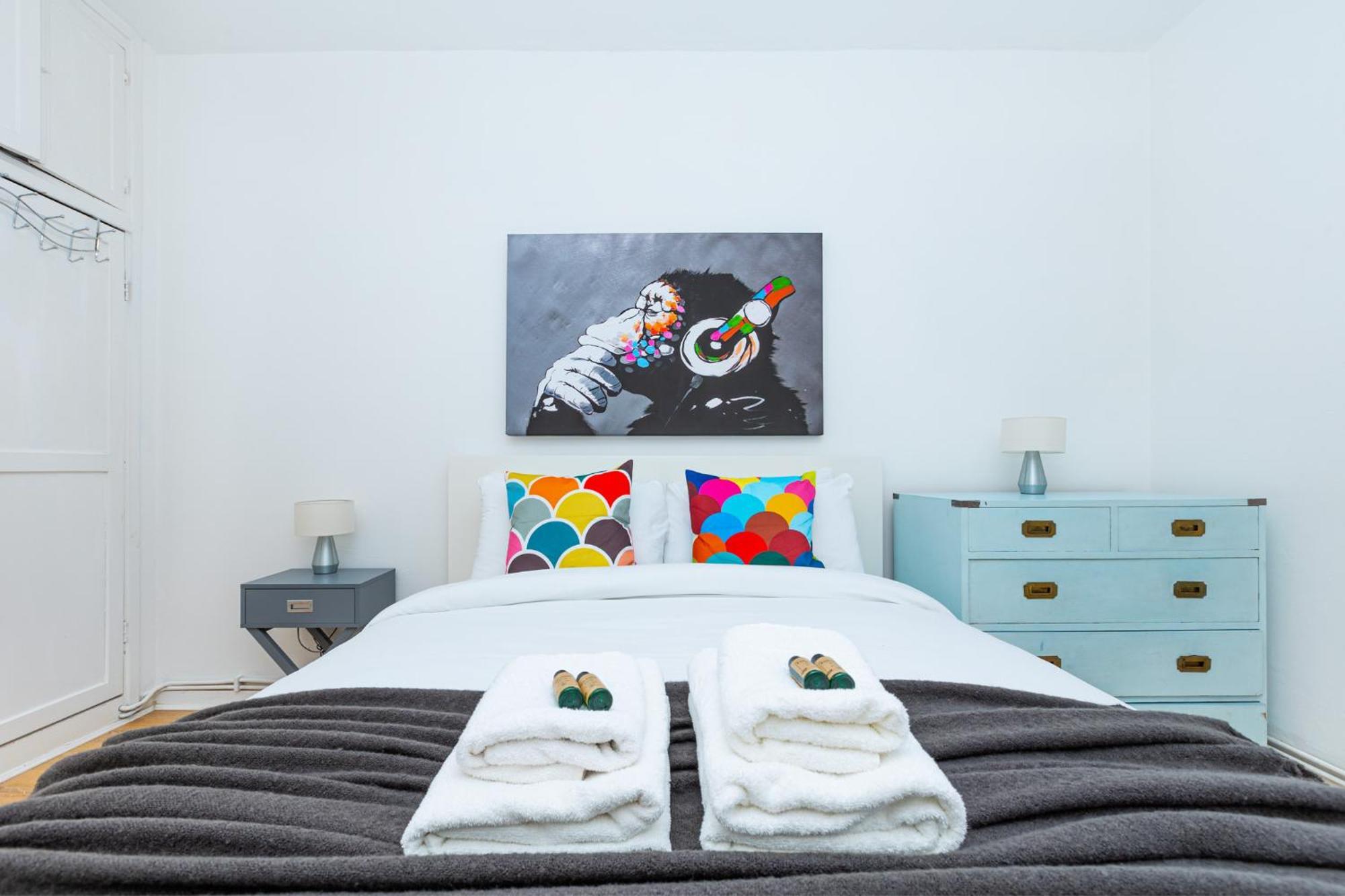 Bright Modern 1 Bedroom Flat, 5 Min To Vauxhall St London Exterior foto
