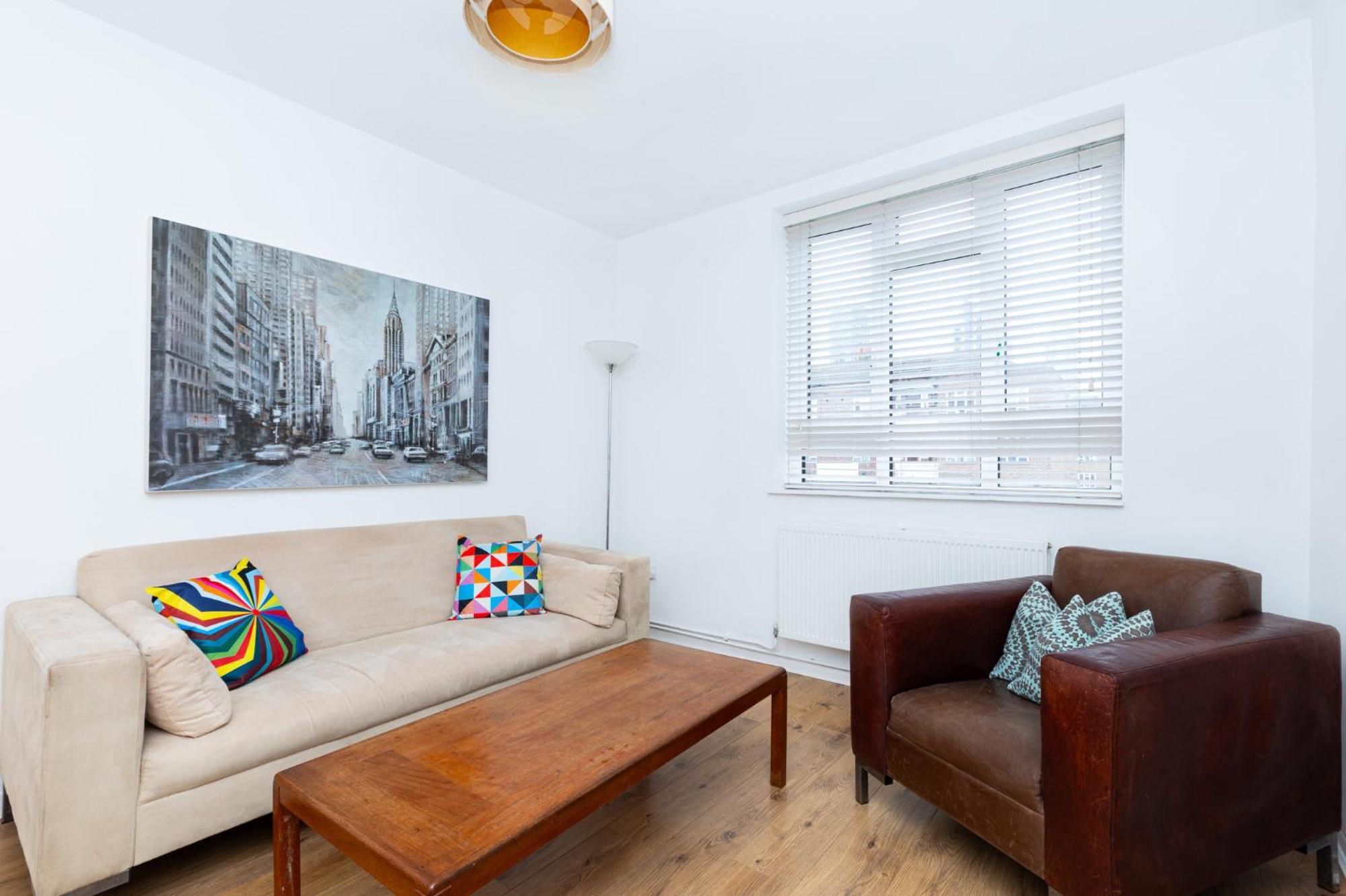 Bright Modern 1 Bedroom Flat, 5 Min To Vauxhall St London Exterior foto