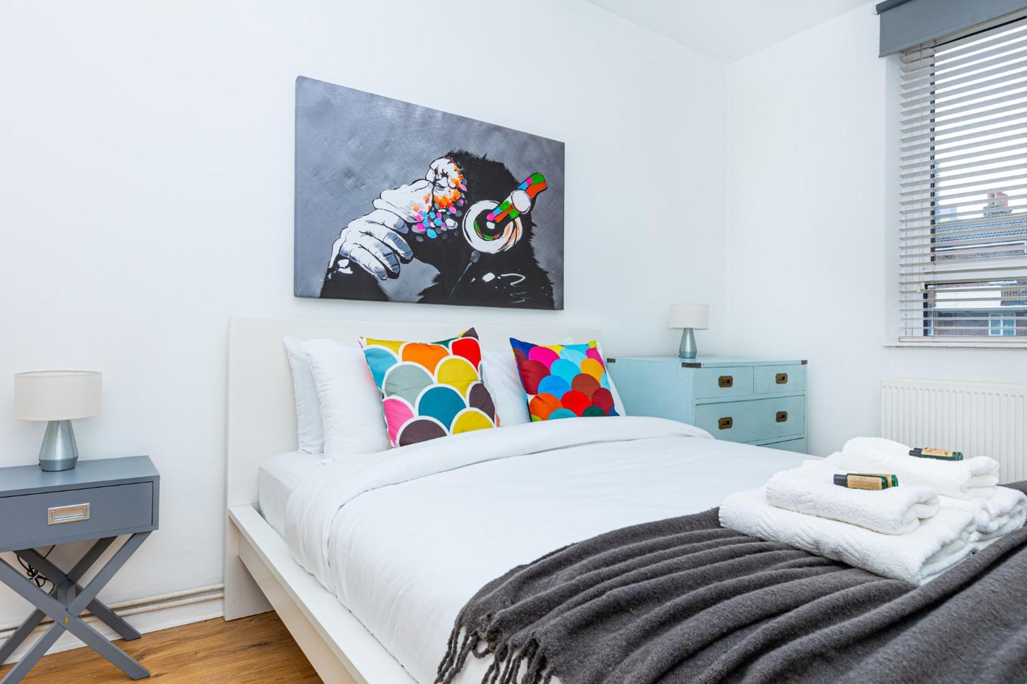 Bright Modern 1 Bedroom Flat, 5 Min To Vauxhall St London Exterior foto